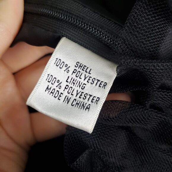 Y2K Hailey Logan by Adrianna Papell Black Lace Tiered Cocktail Dress Size 1/2 - Picture 10 of 10